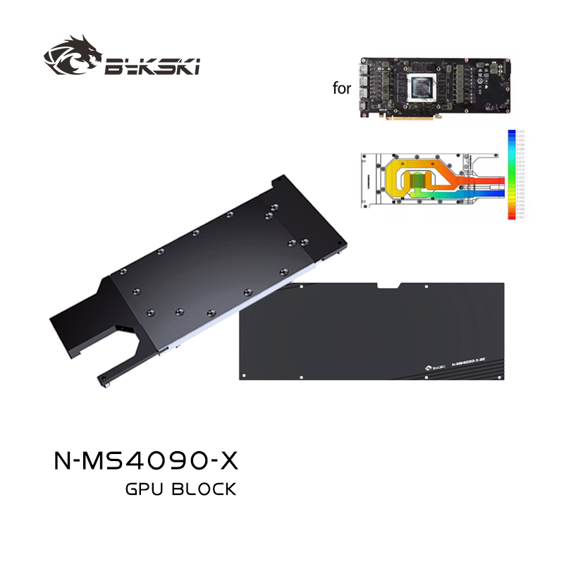 Bykski GPU Block for MSI RTX 4 - огляд і ціна Rtx 4090 Water Block