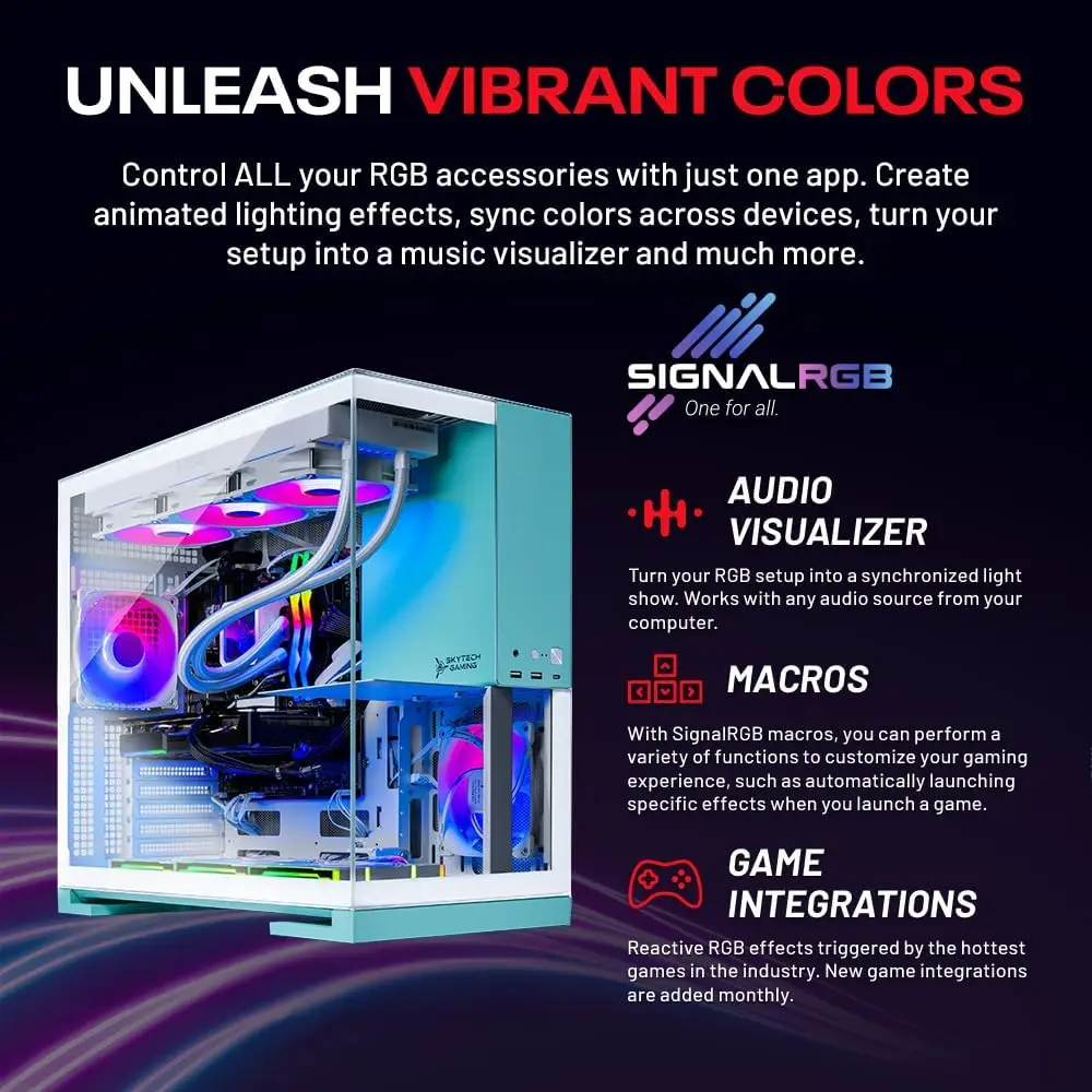 Skytech Gaming Aqua Desktop Pc - огляд і ціна Rtx 5080 16Gb
