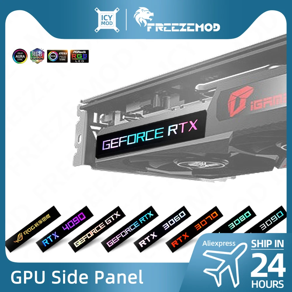 FREEZEMOD GPU Side Panel RTX30 - огляд і ціна Desktop Gaming Gpu 32Gb